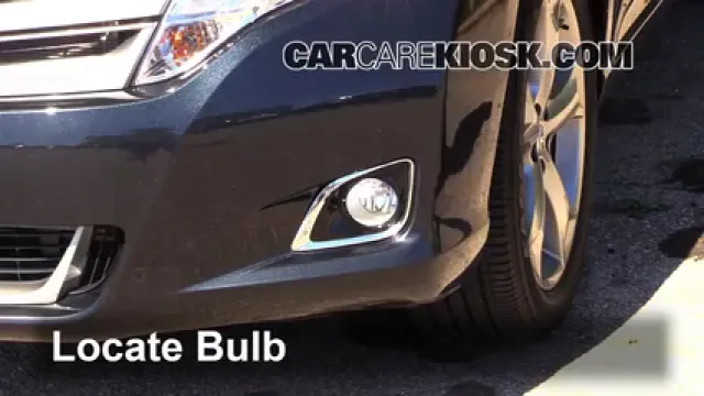 2014 Toyota Venza LE 3.5L V6 Luces Luz de niebla (reemplazar foco)